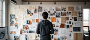 Design office moodboard