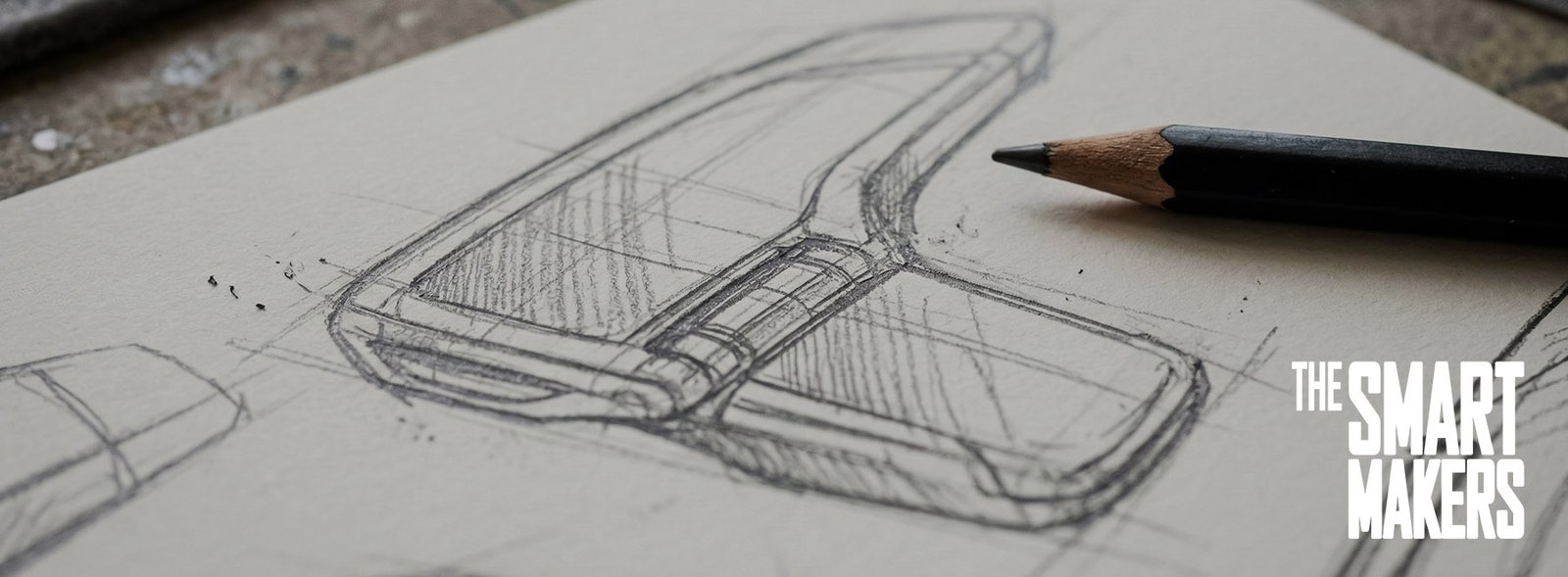 product desing sketch closeup