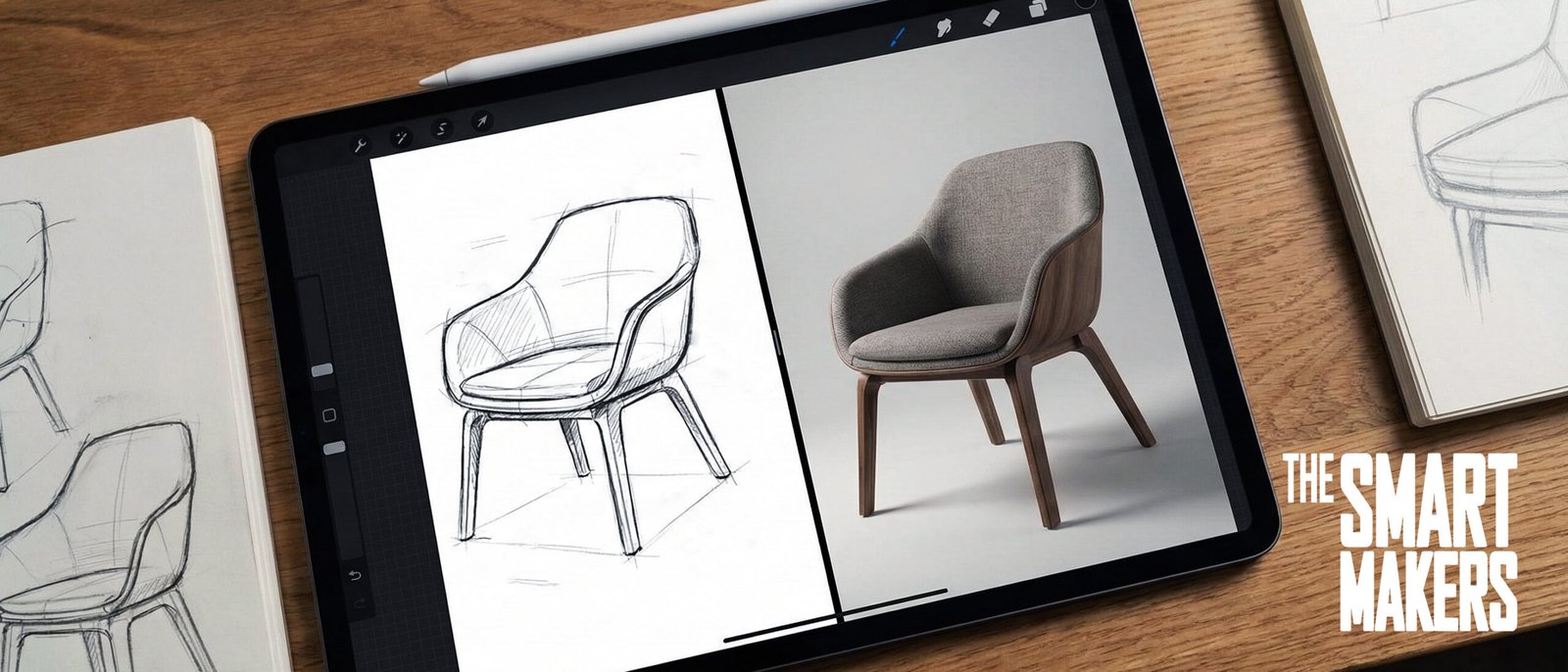 Sketch to render AI software